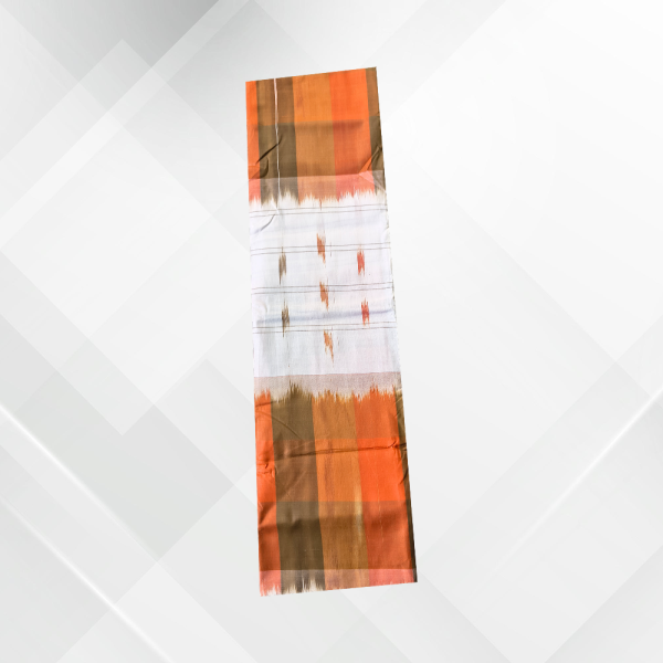 Elegant Stripe Check Pattern Stitched Lungi - Prachurjo