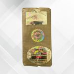 Tan Color Dobby Design 100 % Cotton Lungi - Excellent