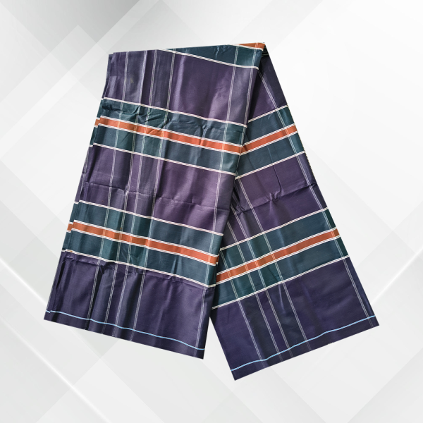 Men’s Soft Stitched Stripe Lungi - Prachurjo